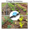 Supertool Drip Irrigation Shut Off Valve, 20mm Plastic In-line Barbed
