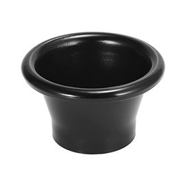 X AUTOHAUX 2.5 Inch Neck Aluminum Bellmouth Velocity Stack Adapter Air Intake Turbo Horn Air Inlet Decorative Cover