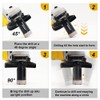 SHDIATOOL Diamond Core Drill Bits Hole Saw Kit for Porcelain