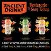 ANCIENT DRINKS Apple Cider Vinegar Beverage with Electrolytes, Vitamins, &