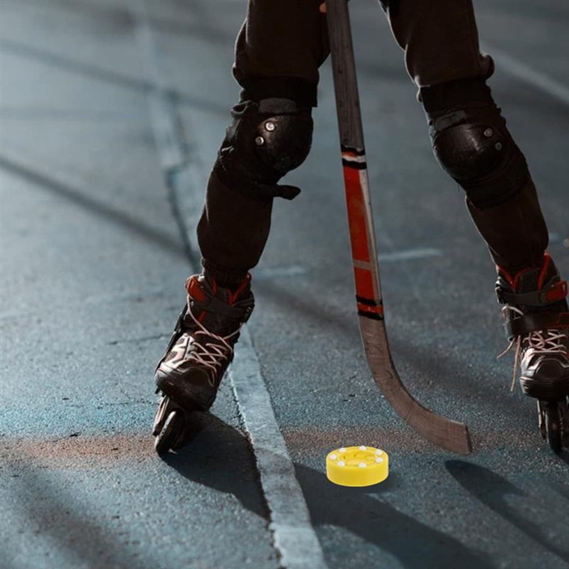 Limnyves Roller Hockey Puck ABS High Density Street Land Hockey