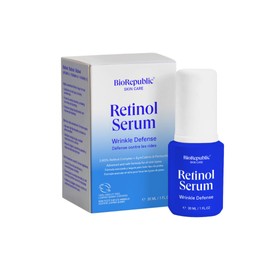 Retinol Wrinkle Defense Serum - 2.6% Retinol, Vegan Formula with Niacinamide, Squalane & Vitamin B3 for Anti-Aging, Hydration & Smooth Skin - Ideal for All Skin Types, 30ml