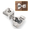 Chibery 10 Pack 1-1/4" 4D Concealed Hinges for Face Frame