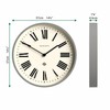 NEWGATE® Number Three Italian Wall Clock | Modern Round Clock