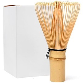 SWKJ Tea Whisk, Bamboo Chasen Green Tea Whisk Portable Tool for Preparing Matcha Powder-1pcs