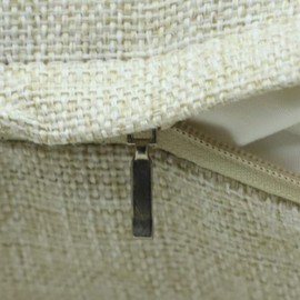 JOTOM Plaids Tartan Linen Pillow Cover,Cushion Covers for Home Sofa Car Outdoor Decorative 45 x 45cm,Set of 2 (Checkered,Beige White)