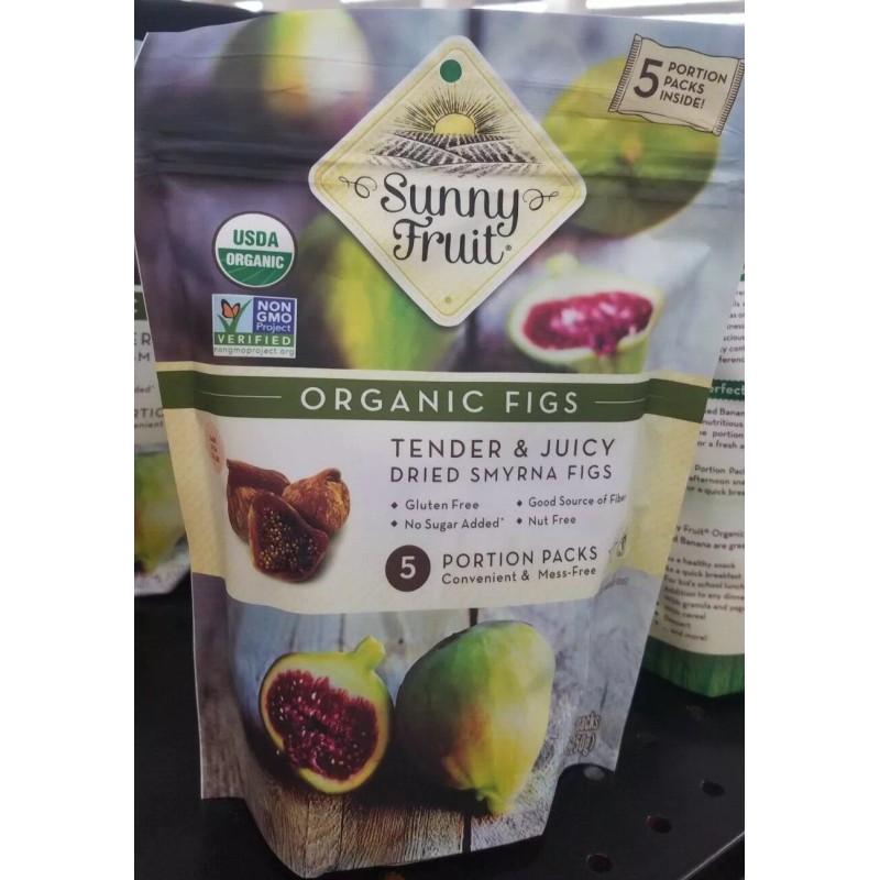 SUNNY FRUIT 2 PACK SUNNY FRUIT ORGANIC FIGS TENDER &