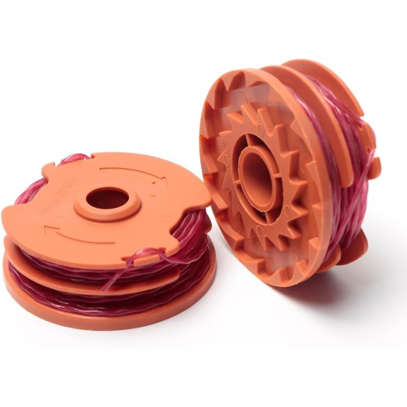 3pcs WX100 Strimmer Line Strimmer Spool Compatible with Worx WG119E