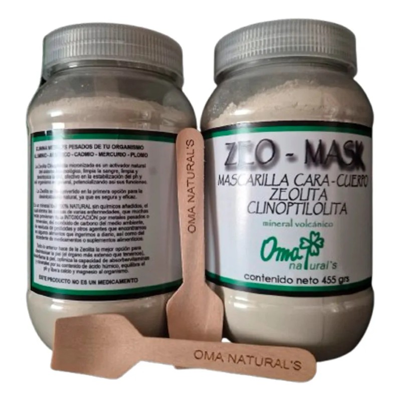 Mascarillas Zeolita + Diatomeas Detox Kit + Protector Solar