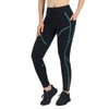 Women's Thermal Fleece Cycling Pants Padded Cold Weather Compression Bike
