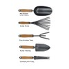 Olmsted Forge Garden Tool Set, 5 Pieces, Heavy Duty Powder