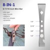 STAHONE 2-Piece Stainless Steel Pry Bar Scraper Set - 9-1/2"