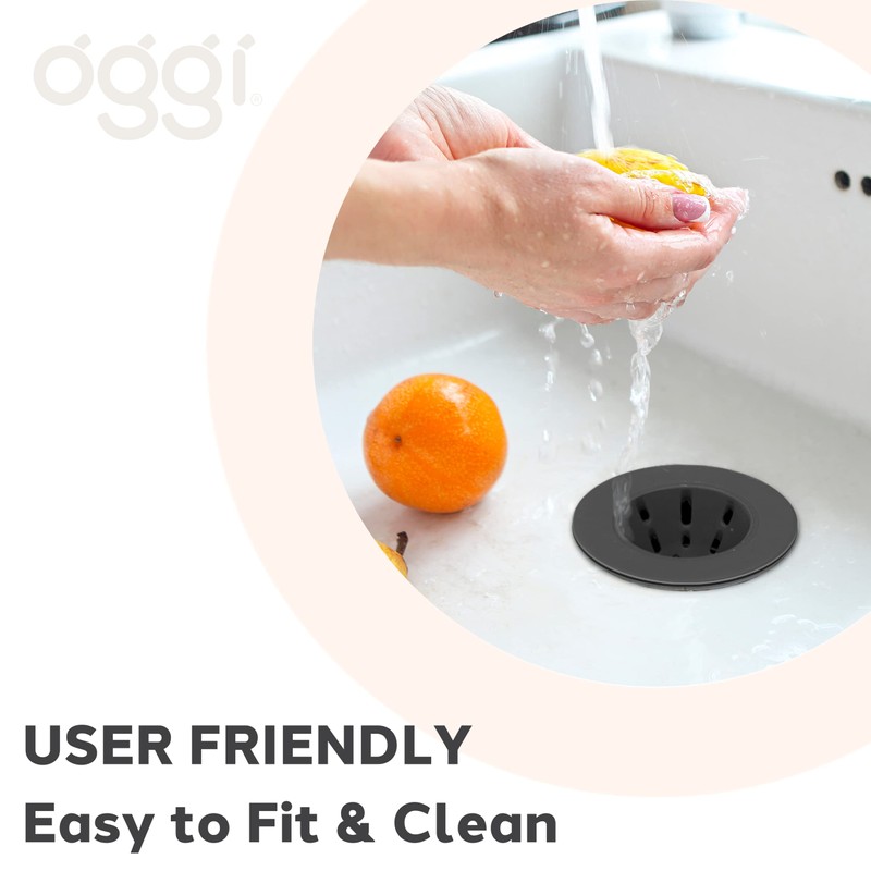 OGGI Silicone Sink Strainer- Great Kitchen Sink Strainer, Sink Drain