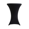 iEventStar 30 inches 32'' Highboy Cocktail Round Stretch Spandex Fitted