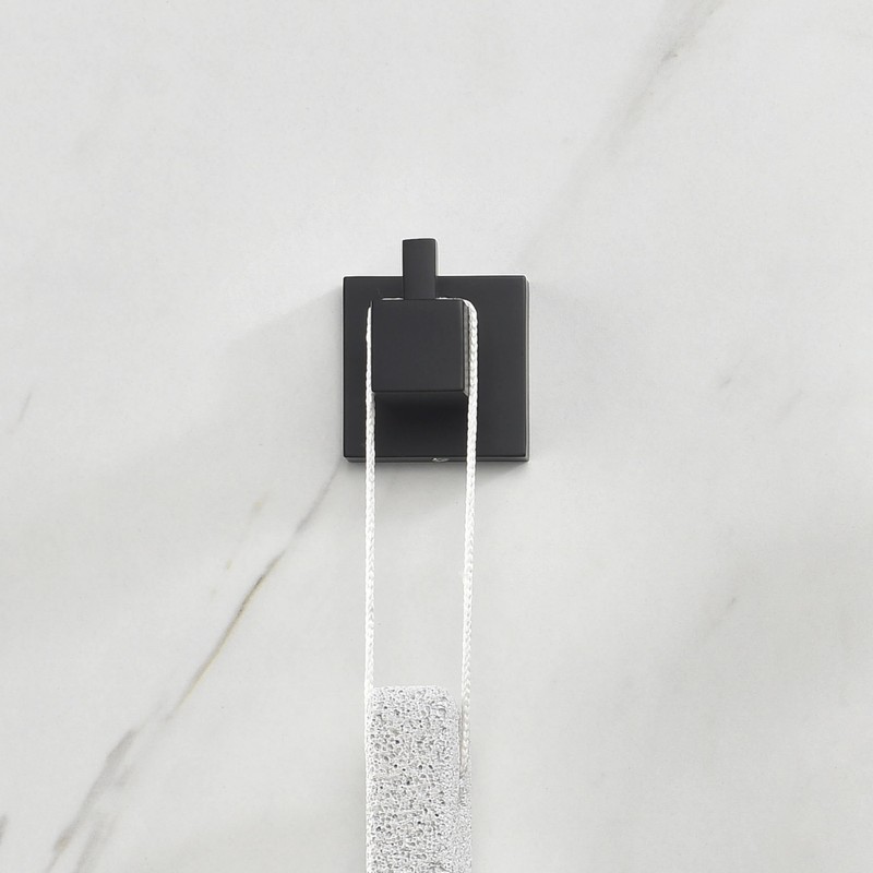 KIBI Cube Bathroom Towel Hook | 3-Pack Wall Mounted Robe