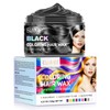 Coloured Hair Clay Black