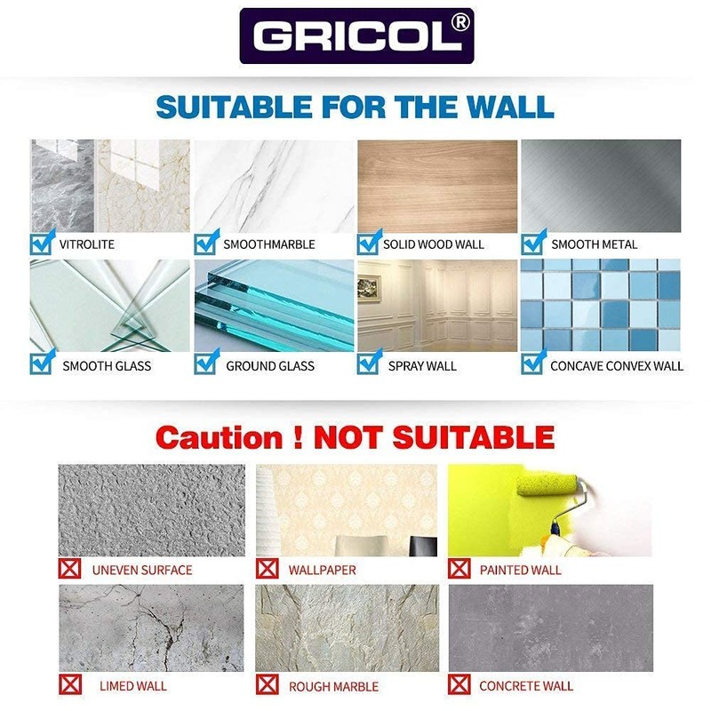 Gricol Corner Shower Basket, No Drilling Required, Aluminium with Hooks,