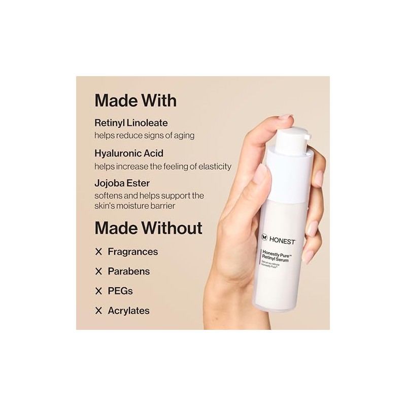 Honest Beauty Paraben Free Honestly Pure Retinol (R) Serum with