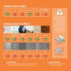 WALPLUS Upgrade Thicker 3D Tile Stickers Peel and Stick Backsplash