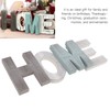 Wood HOME Sign Distressed Retro One Piece Design Exquisite Wooden