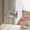 JinBoCheng 4 Pcs Lazy Susan Hardware 90 Degree Kitchen Hinges