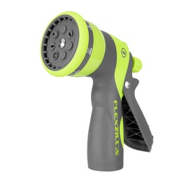 Flexzilla Heavy Duty 7-Pattern Adjustable Pistol Grip Garden Hose Nozzle Sprayer with Multiple Spray Settings & Durable Design