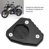 Motorcycle Kickstand Extender Pad Support Plate Aluminium Alloy Replacement for