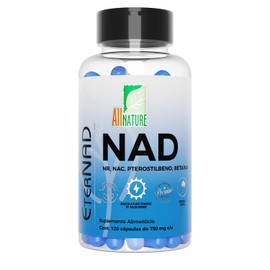 All Nature Eternad Nad 120 Capsulas 750mg