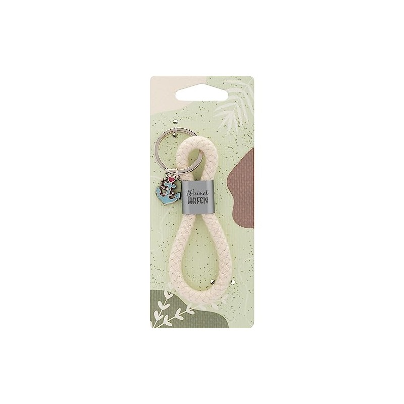 GRUSS & CO Key Ring Loop Motif Harbour | Pendant