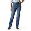 Levi Strauss Signature Women's Size High-Rise Straight Jeans Stretch Denim (Standard, (New) Hurricane, 22 Plus Long