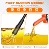 MANPICTE Portable Fuel Transfer Pump, Battery Powered Siphon Pump for