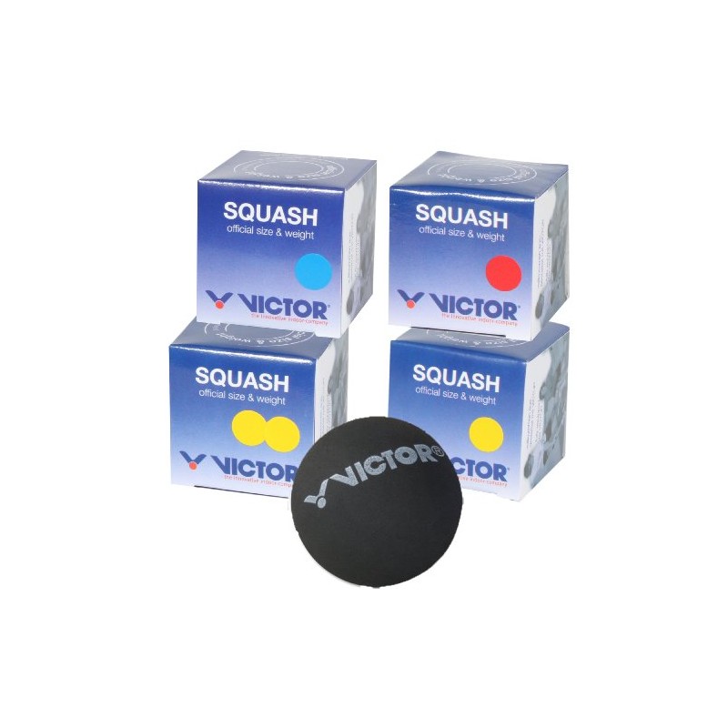 Victor Squashbälle 6x schnell , blau II