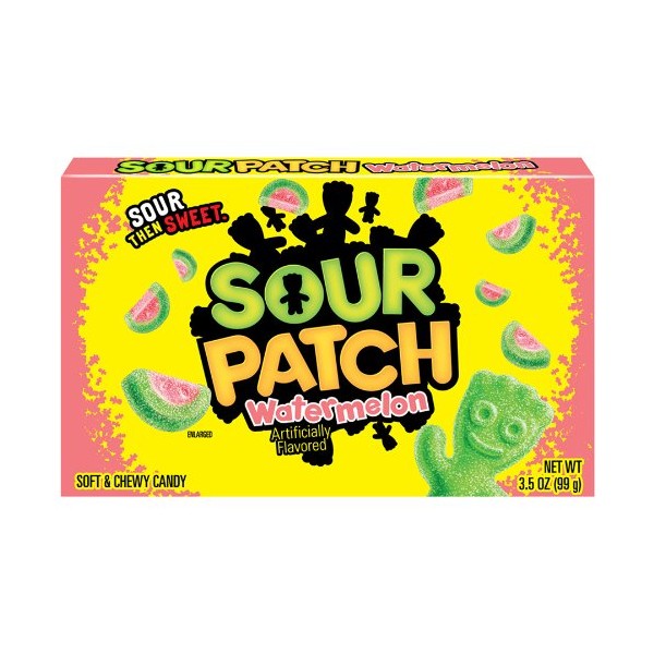 Sour Patch Watermelon Soft & Chewy Gummy Candy - Movie