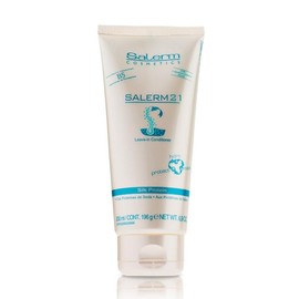 Salerm 21 B5 Silk Protein Nutritive Leave-in conditioner 1.73oz/50 ml - Travel Size Haircare   Comfort Shampoo Cleansing Cleanser - Specification: 200 ML / 6.8 Fl Oz (Pack of 1)