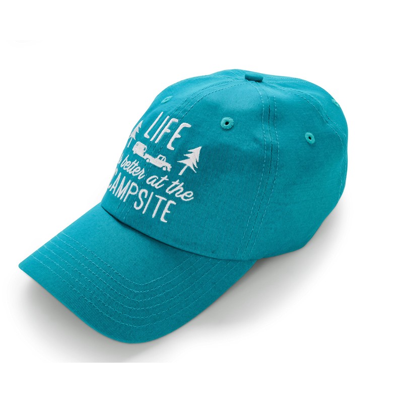 Camco Life Is Better at The Campsite Gorra de béisbol