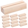 Ciieeo 24Pcs Wooden Card Holder Stand Rustic Table Number Holders