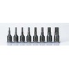Kohken 3/8 (9.5 mm) SQ. Hex Bit Socket Rail Set,