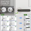 CHEN LCLILICHEN Smart Electronic Fingerprint Door Lock, Keyless Entry with