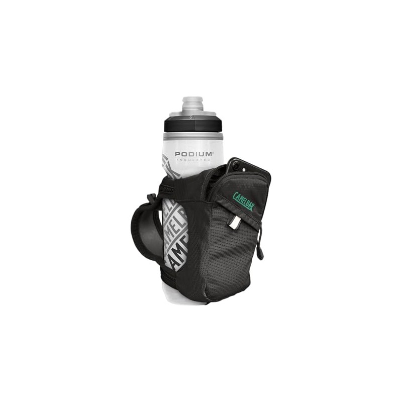 CAMELBAK Quick Grip Chill Handheld 21oz Sport-Trinkflasche, Schwarz, Einheitsgröße