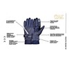 AK New Unisex Winter Wintec Waterproof Equestrian Horse Riding Gloves