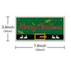 Second Ave Merry Christmas Elf Costume Xmas Wooden Hanging Decoration