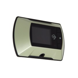 kh security Kamera: Digitale Türspionkamera, Türwächter Security, silber, 370125