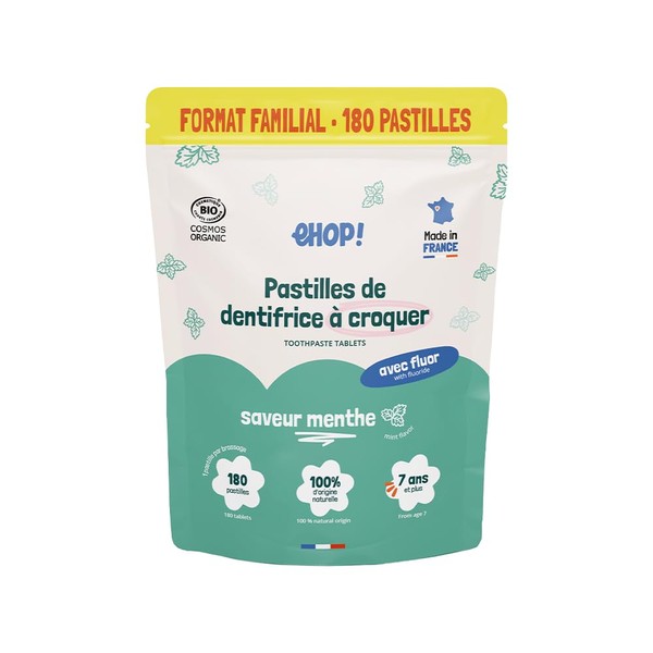 1 Bag of 180 Chew Teeth, Made in France, Ideal