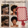 Combetter Hair Twist Comb for Men&Women, Alt to sponge for