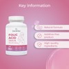 Bandini® Folic Acid 400mcg - 365 Vegetarian Tablets - High