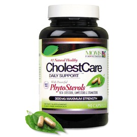Moms For Nutrition PlantSterols - CholestCare - 3000MG Strength Gluten Free - 90 Capsules