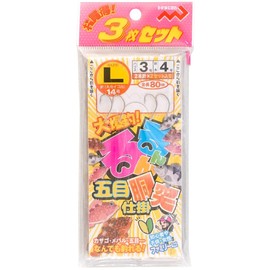 MARUSHINGYOGU Dragon Runrun Gomoku Jiggle Set of 3 Pack L