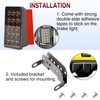 AUTOXBERT F1 Style Immitation LED Brake Light, Universal Rear 3rd