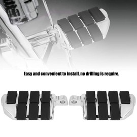 Foot Rest for Motorcycle Pair 1 Pair Motorcycle Foot Pegs Foot Pedals Rubber Lion Paw Foot Cup for Motorcycle Softail Dyna Refit