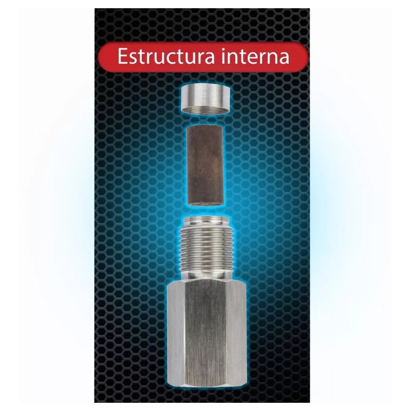 NOTWAIT Mini Catalizador Sensor De Oxigeno Apaga Código P0420 P0430